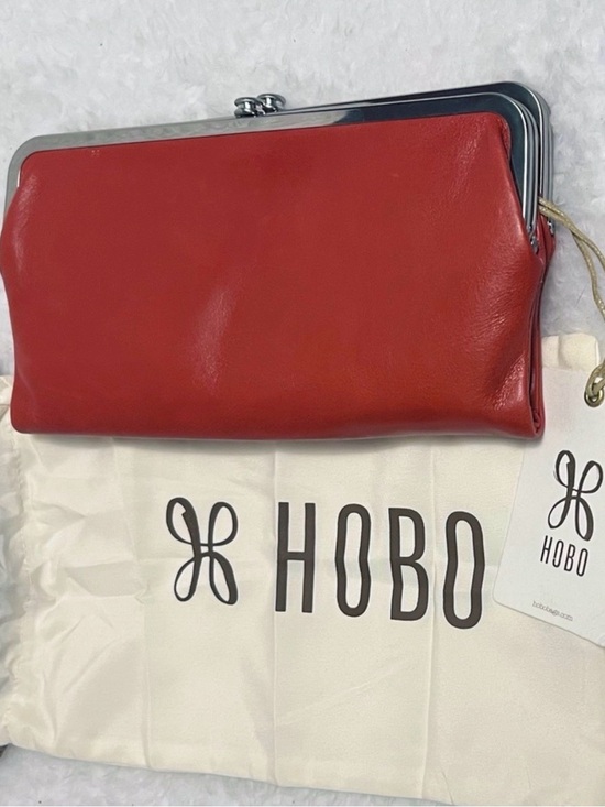 HOBO Handbags - HOBO Lauren NWT Red Scarlet Leather Wristlet